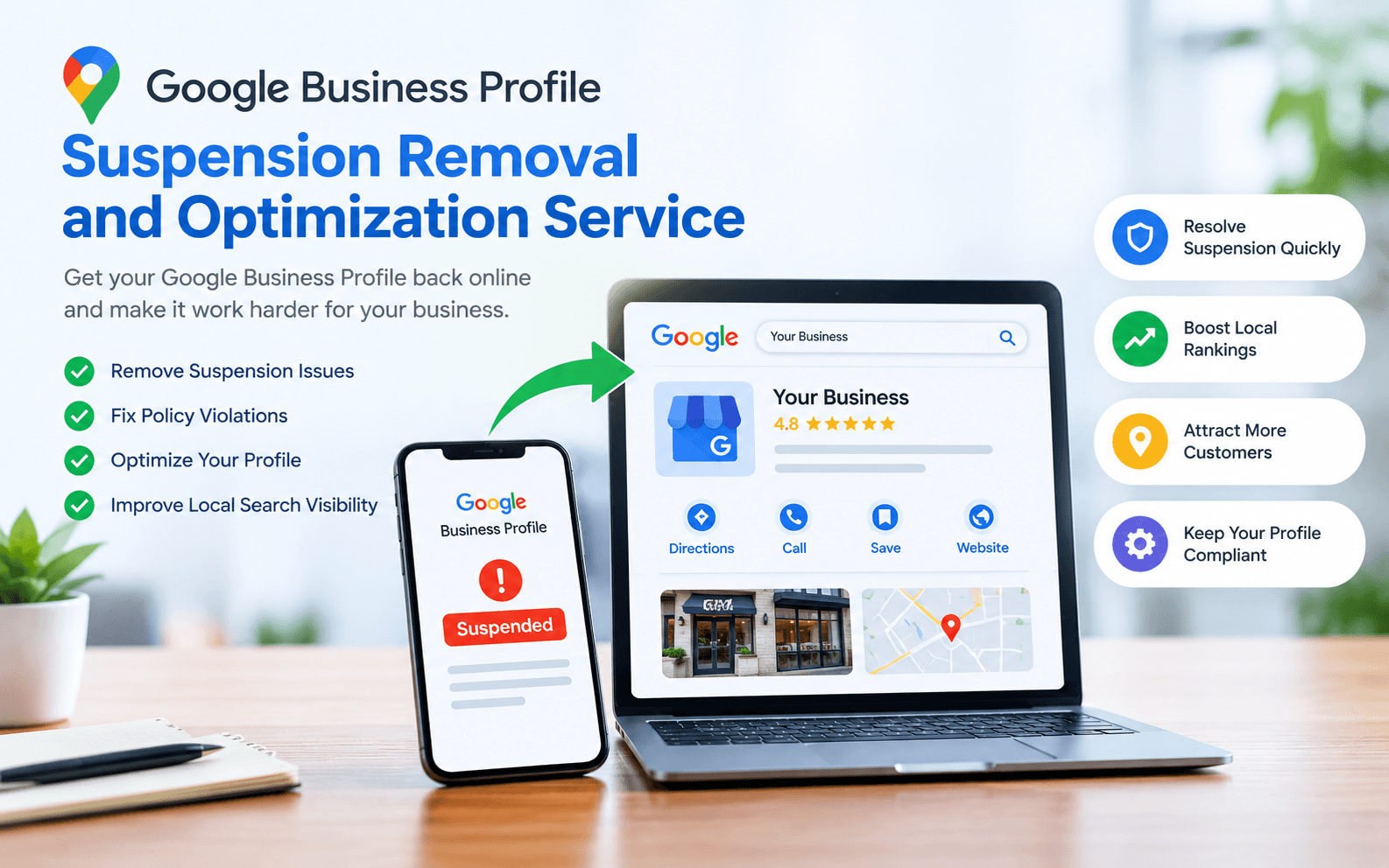 GMB Suspension Removal and Optimization Service