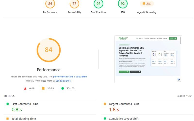 Website Speed Optimization Service
