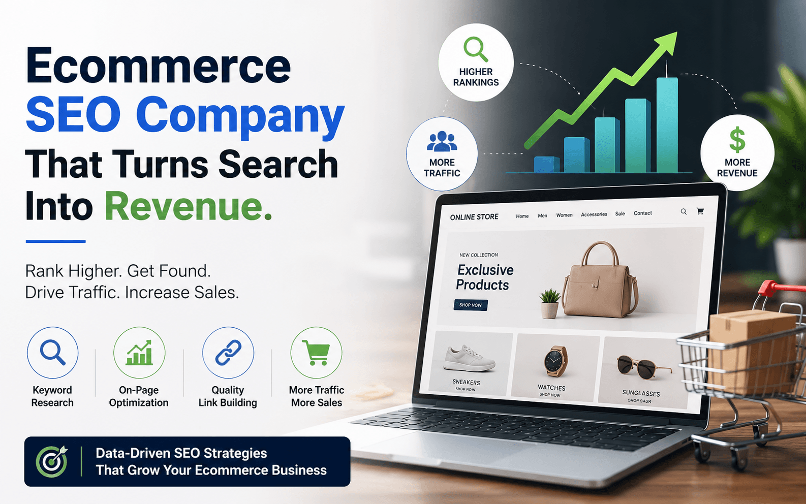 Ecommerce SEO Company That Turns Search Into Revenue