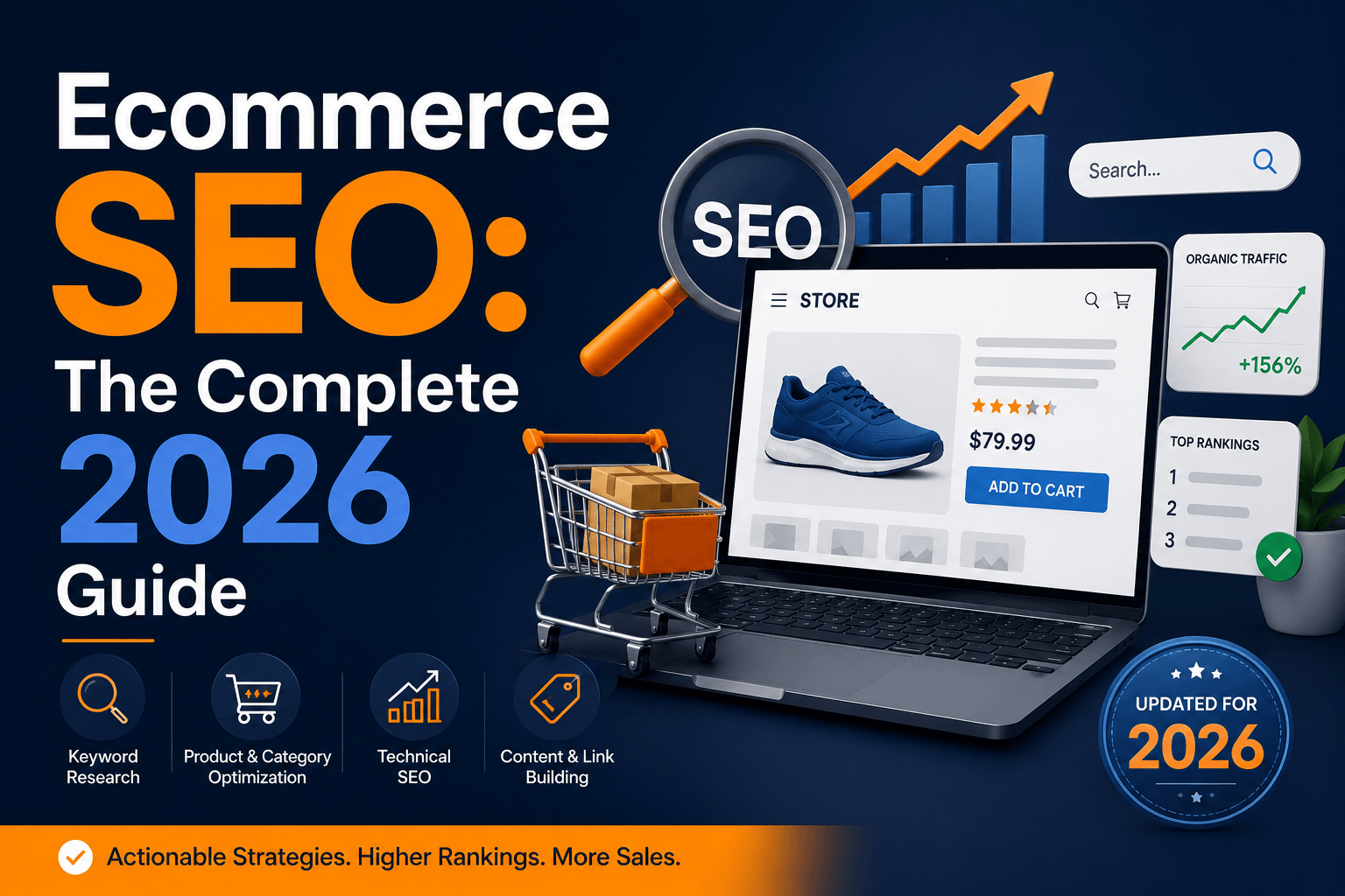 Ecommerce SEO The Complete 2026 Guide to Ranking Product & Category Pages